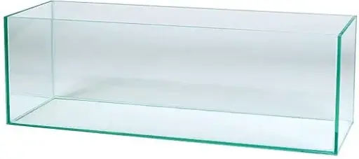 Home Decoration Turtle Aquarium Tank Beautiful Fashion Clear Glass Mini Fish Tank Aqua Habitat Aquarium Tank Only Rust Resistant Colour May Vary 9x9x18 Inches 24L